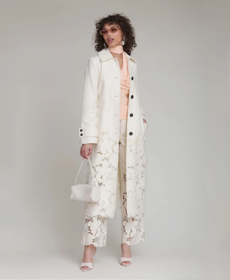 Avec Les Filles Women's Spread Collar Jacket