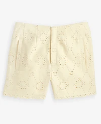 On 34th Women's Cotton Eyelet Shorts, Macy's Exclusive