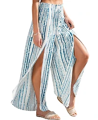 Cupshe Women's Treasure Trove Abstract Cover-Up Pants