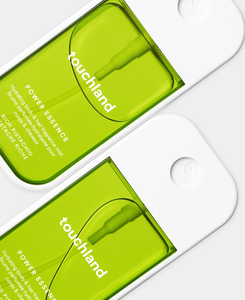 Touchland Power Rich Pistachio Essence Body and Hair Fragrance Mist, 2 oz.