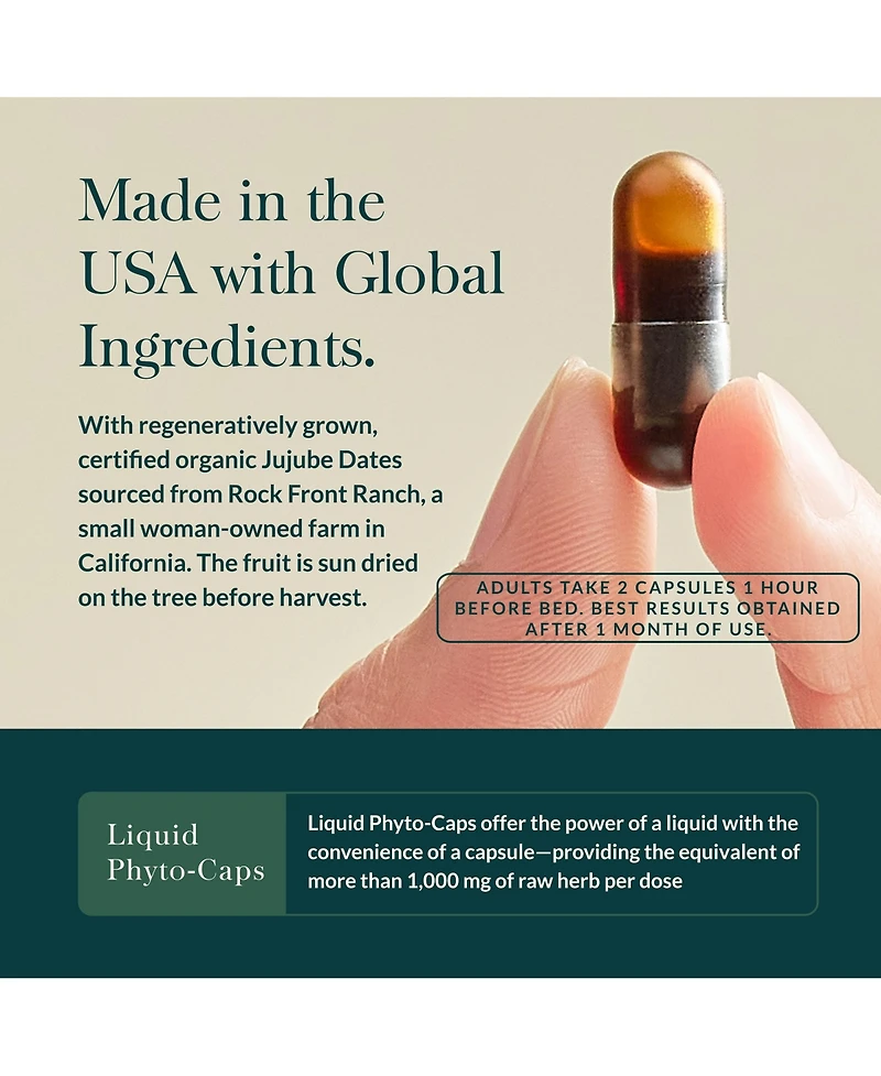 Gaia Herbs SleepThru - Natural Sleep Support Supplement with Organic Ashwagandha Root, Organic Magnolia Bark, Passionflower