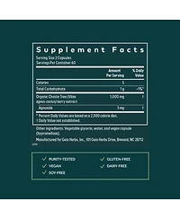 Gaia Herbs Vitex Berry (Chaste Tree) - Supports Hormone Balance & Fertility for Women