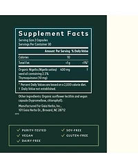 Gaia Herbs Black Seed Oil - Cold-Pressed Capsules for Lung, Respiratory, and Antioxidant Support - With Organic Nigella Seed Oil - Herbal Supplement