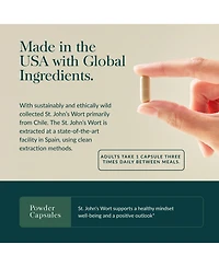 Gaia Herbs St. John's Wort - Natural Stress Support Supplement - With St. John's Wort