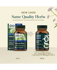 Gaia Herbs Valerian Root - Natural Sleep Support for a Natural Calm to Help Relaxation to Prepare for Sleep - With Organic Valerian Root Extract