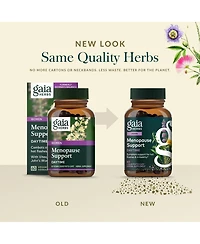 Gaia Herbs Menopause Support Daytime - Helps Maintain Healthy Hormone Balance and Well-Being for Women