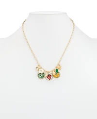 Patrica Nash Gold-Tone Plated Single Charm Necklace