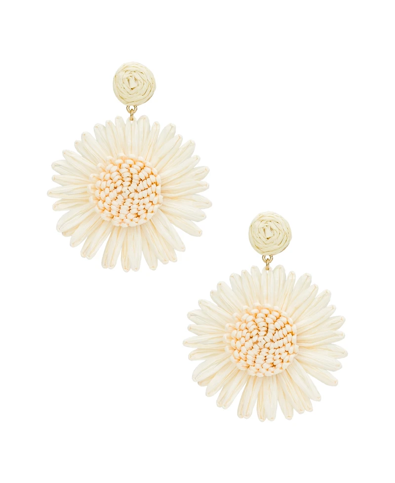 Patrica Nash Gold-Tone Plated Sunflower Earrings