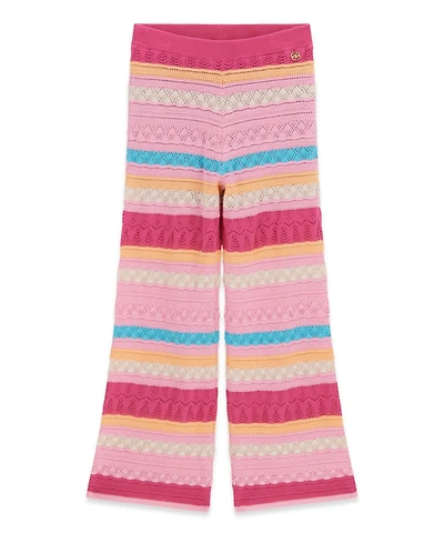 Guess Girls' 7-16 Crochet Palazzo Pants