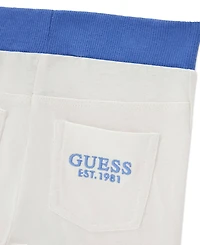 Guess Baby Boys' Short-Sleeve T-Shirt and Jersey Shorts, 2-Piece Set