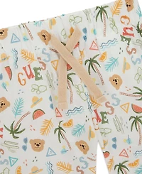 Guess Baby Boys' Short-Sleeve Button Down Shirt and Shorts Set, 2-Piece Set