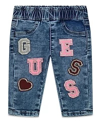 Guess Baby Girls' Paper Bag Waist Jeans