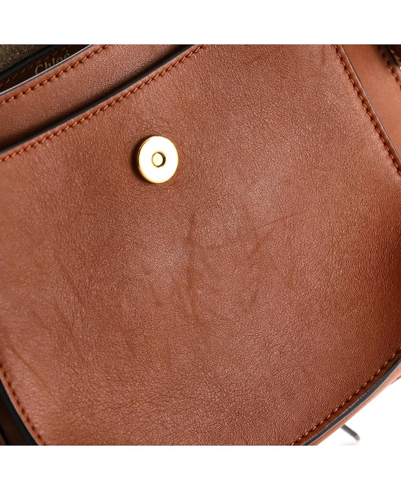 Pre-Owned Chloe Small Multicolor Fringe Hudson Bag Leather