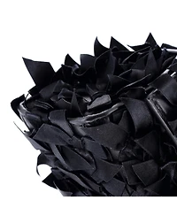 Pre-Owned Balenciaga Xs Hourglass Top Handle Bag Satin Ribbon Embellished