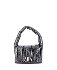 Pre-Owned Balenciaga Small Monaco Sling Bag Padded Quilted Leather