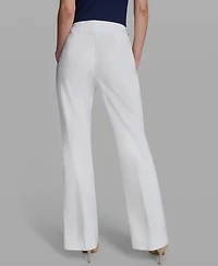Karl Lagerfeld Paris Women's Wide-Leg Mid-Rise Sailor Pants