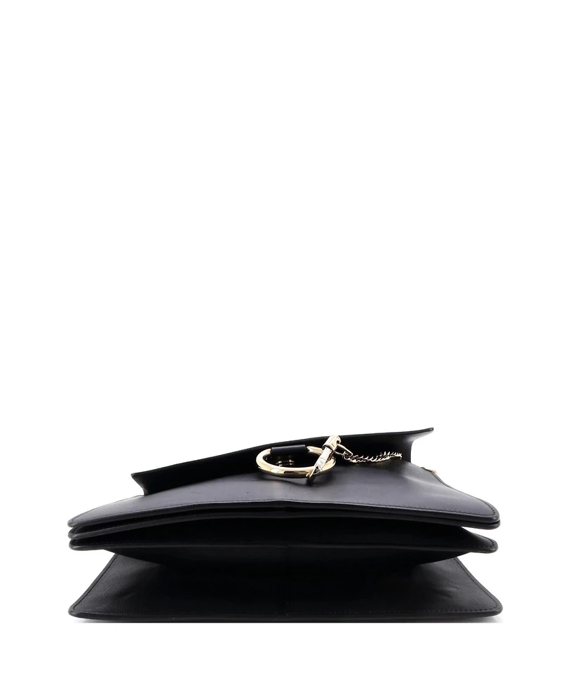 Pre-Owned Chloe Medium Faye Shoulder Bag Leather and Suede