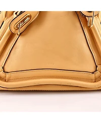 Pre-Owned Chloe Medium Paraty Top Handle Bag Leather