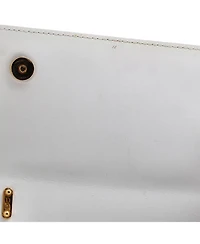 Pre-Owned Dolce & Gabbana Small Dg Girls Flap Bag Embellished Leather