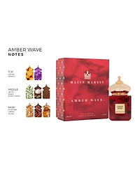 Matin Martin Amber Wave - Amber Woody Fragrance For Women and Men - Perfume for Men with Leather Notes - Arabian Perfume for Women - Unisex