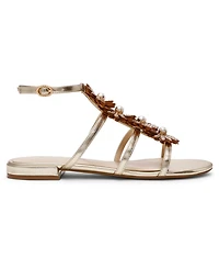 Betsey Johnson Women's Joyce Ankle Strap Sandals
