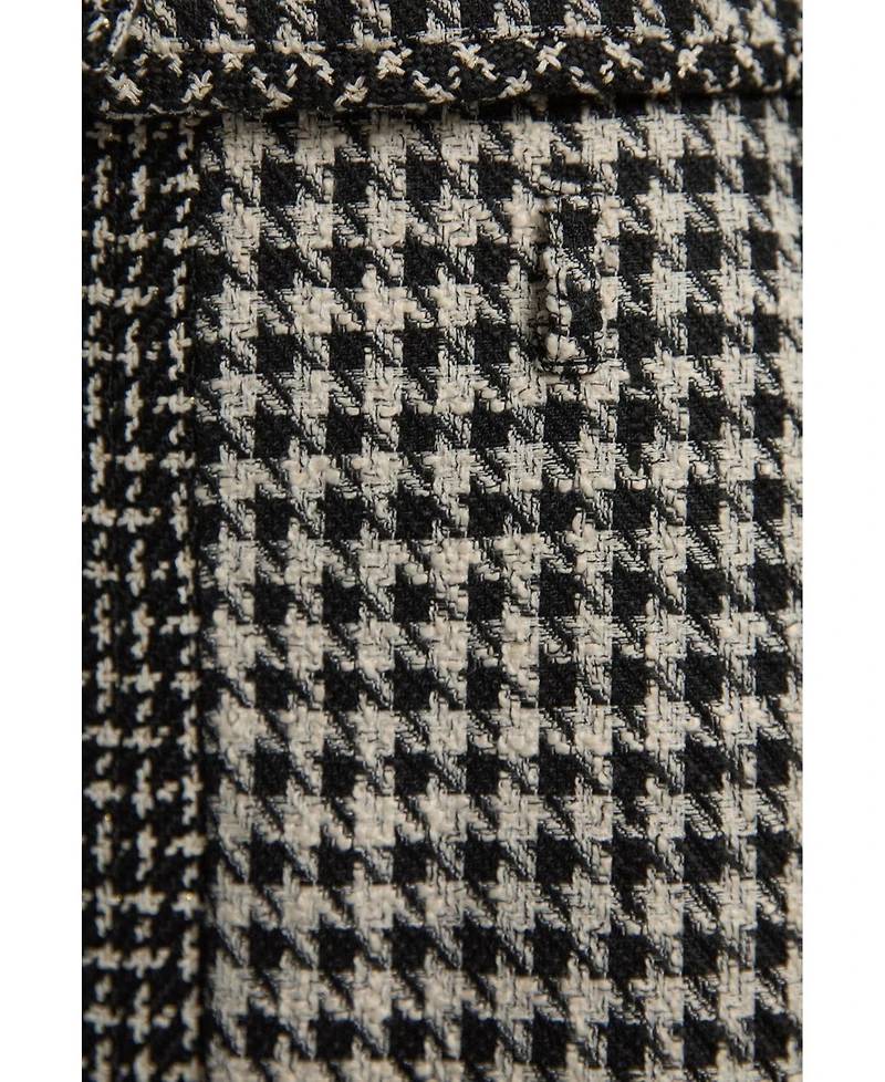 Karen Millen Women's Tweed Belted Pencil Skirt