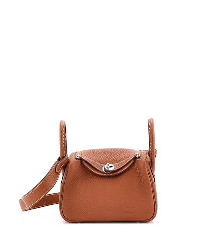 Pre-Owned HERMES Mini Lindy Bag Clemence