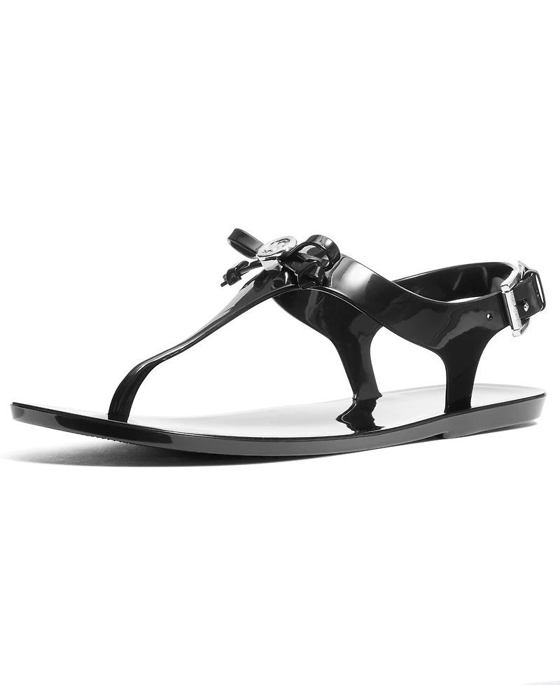 Michael Kors Women's Eva Buckle Flat Sandals