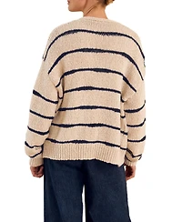 Celtic & Co. Women's Long Sleeve Drop Stitch Cardigan