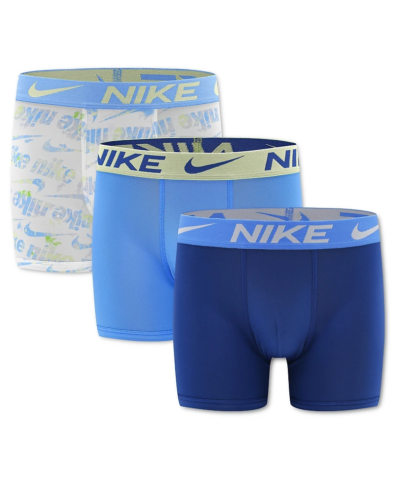 Nike Big Boys Essential Dri-fit Boxer Briefs, Pack of 3