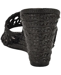 Nine West Women's Nimma Woven Slip-On Wedge Sandals