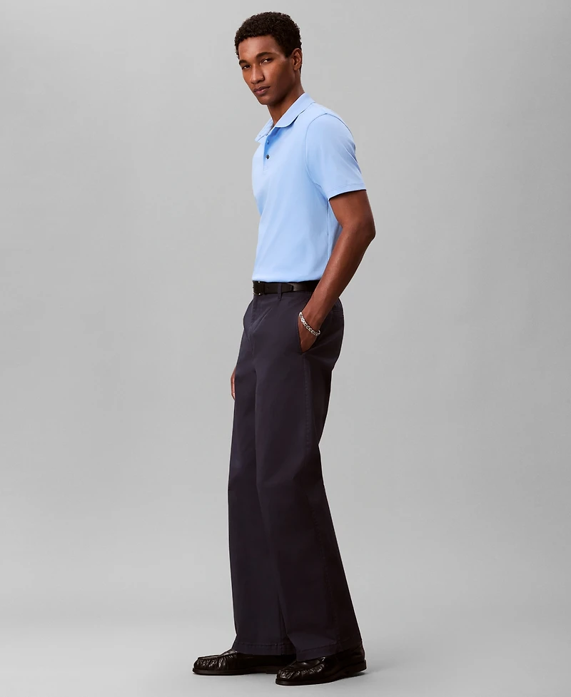 Calvin Klein Men's Short Sleeve Supima Cotton Polo Shirt