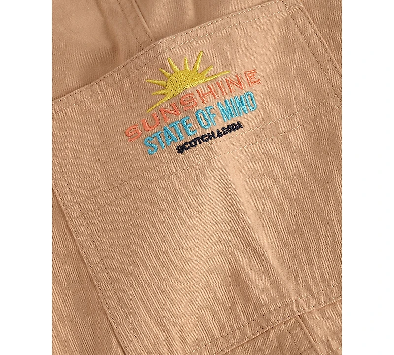 Scotch & Soda Boys' 8-16 Cargo Pull-On Shorts