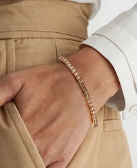 Le Vian Ombre Chocolate Diamond (4 ct. t.w.) Bolo Bracelet in 14k Strawberry Gold