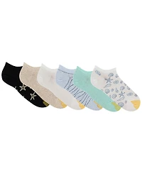Gold Toe Women's Casual Low Tide Liner Socks, 6-Pack