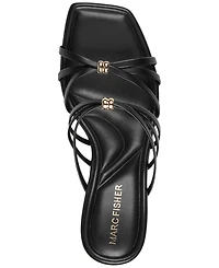 Marc Fisher Women's Gabber Strappy Block Heel Dress Sandals
