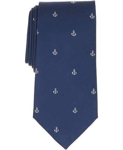 B by Brooks Brothers Men's Anchor Pattern Classic Tie