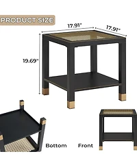 Rainsken Square Side Table