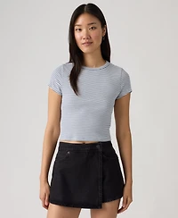 Levi's Women's Short-Sleeve Cropped Top