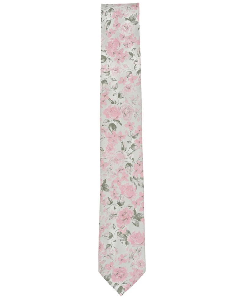 Bar Iii Men's Heron Floral Skinny Tie, Macy's Exclusive