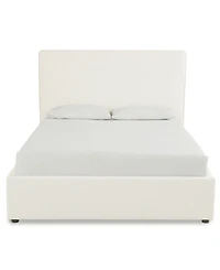 Furniture Marcel 64" Upholstered Flanged Seam Full Bed