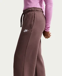 Nike Women's Sportswear Club Fleece Mid-Rise Wide-Leg Sweatpants