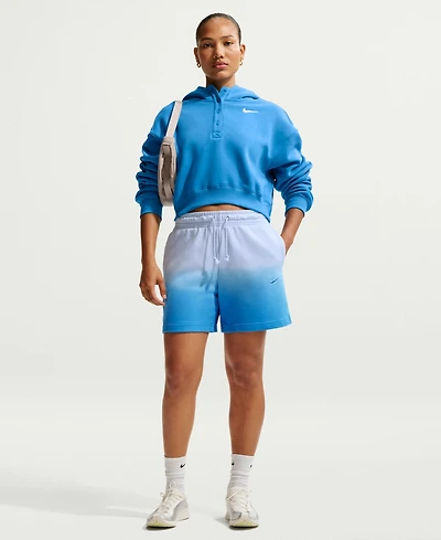 Nike Women's Sportswear Phoenix Fleece Mid-Rise Shorts