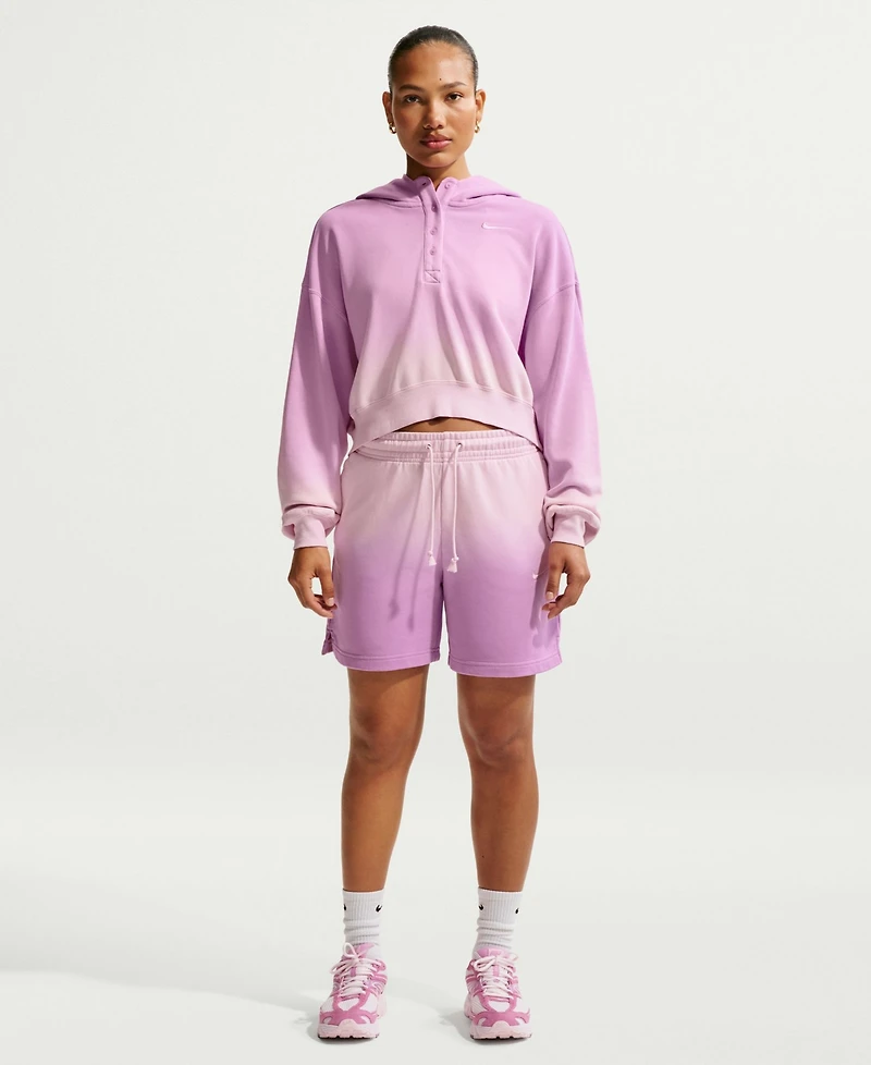 Nike Women's Sportswear Phoenix Fleece Mid-Rise Shorts