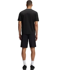 Boss by Hugo Men's Stretch-Cotton Logo Artwork T-Shirt