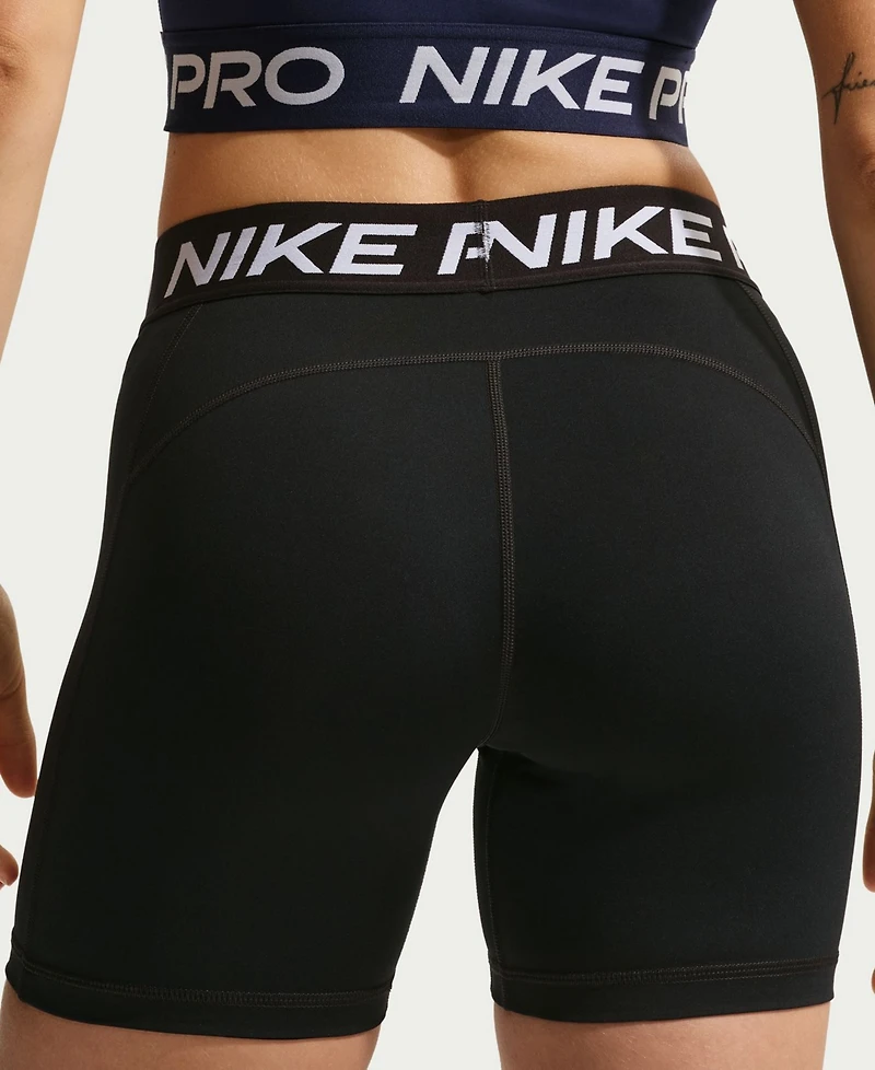 Nike Women's Mid-Rise Elastic Waistband Shorts