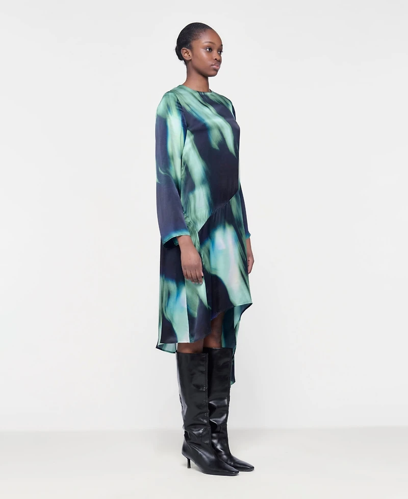 Leem Women's Printed Paneled Dress