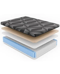 Diamond Mattress Matrix 11" Hybrid Copper Firm Tight Top Mattress