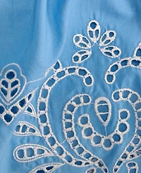 On 34th Women's Cutwork-Hem Mini Shirtdress, Macy's Exclusive