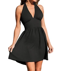 Cupshe Women's Vitamin D Mini Beach Dress